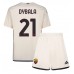 Günstige AS Roma Paulo Dybala #21 Babykleidung Auswärts Fussballtrikot Kinder 2023-24 Kurzarm (+ kurze hosen)